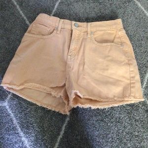 Peach Old Navy Corduroy Shorts